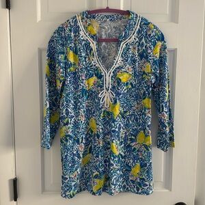 Like New Lilly lemon Top